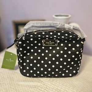 Kate Spade Black and White Polka Dot Crossbody Bag Nwt